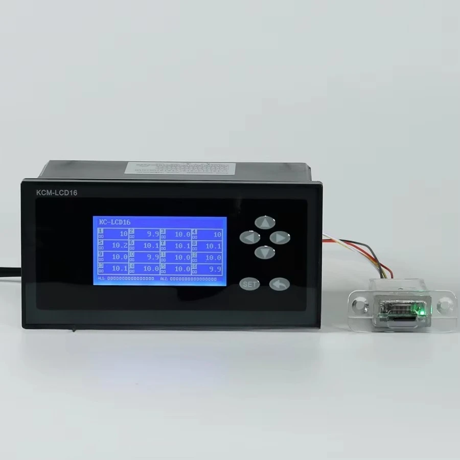Industrial Universal 16 Multi Channel Temperature Data Logger RTD PT100 Thermocouple Input Lcd Display