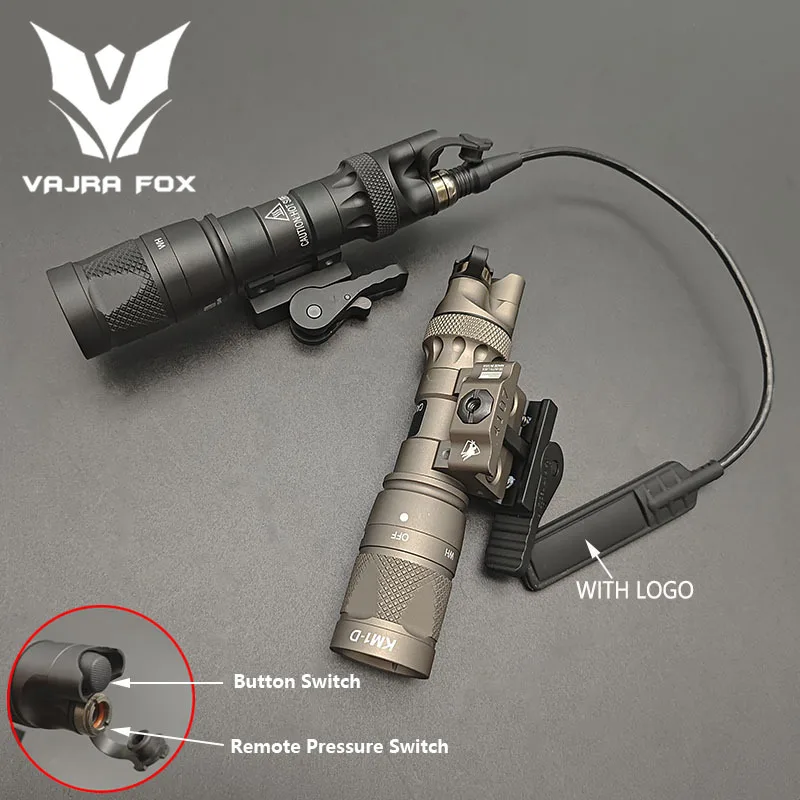 Imagem -03 - Led Outdoor Scout Luz ir Preencher Arma Lanterna Quick Release Mount Airsoft Hunting Peças M323v M622v M600 20 mm