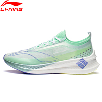 Li-Ning Men FEIDIAN 3 ELITE Racing Running Shoes CARBON FIBER PLATE LiNing BOOM Sport Shoes Anti-Slip Sneakers ARMT035