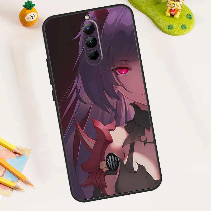 Herrscher of Thunder Honkai Impact 3 Case For ZTE Nubia Red Magic 8S Pro 9 Pro Plus RedMagic 8 Pro 7 7S 6 6S Pro 5S 5G 6R Cover