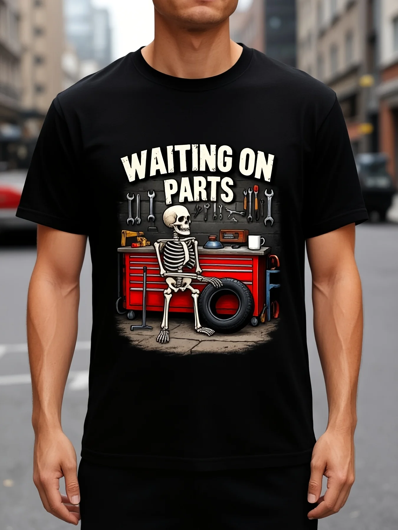 Casual Printed Men's T-Shirt with 