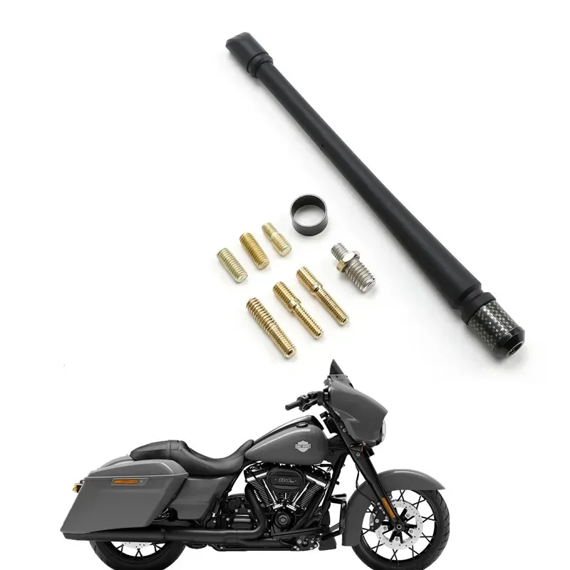 

For Harley Touring Street Electra Glide Road King Sportster 1998-2023 Motorbike Parts AM/FM Radio Signal 7.5" Antenna