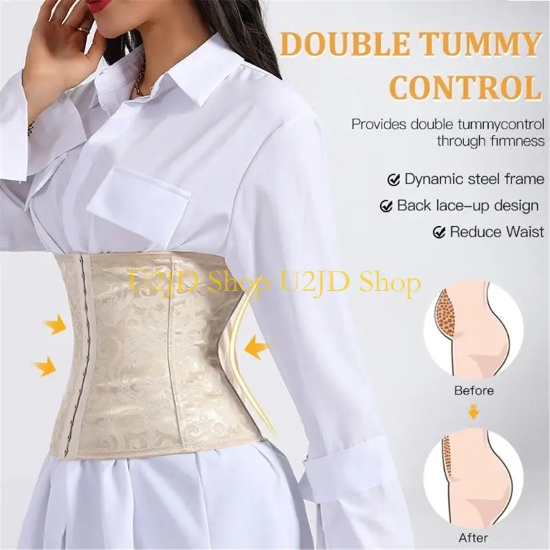 U2JD Invisible Waist Cincher Trainer Corset Belt Tummy Control Slimming Body Shaper