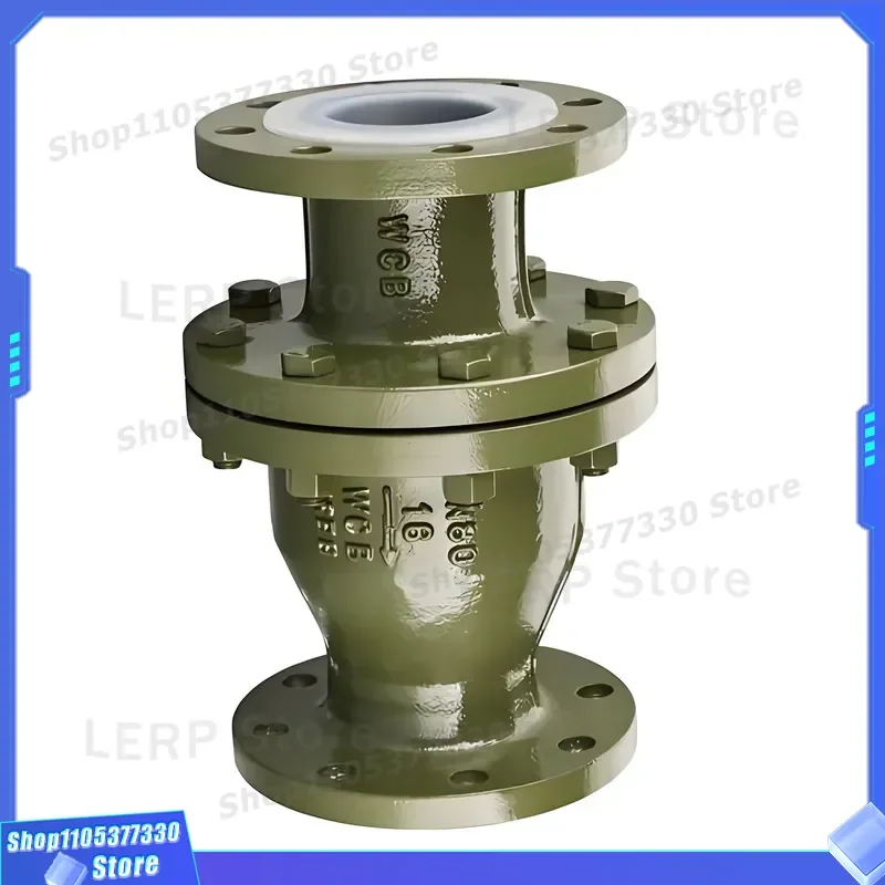 High Efficiency H44F46-16C Lined Rotary Check Valve