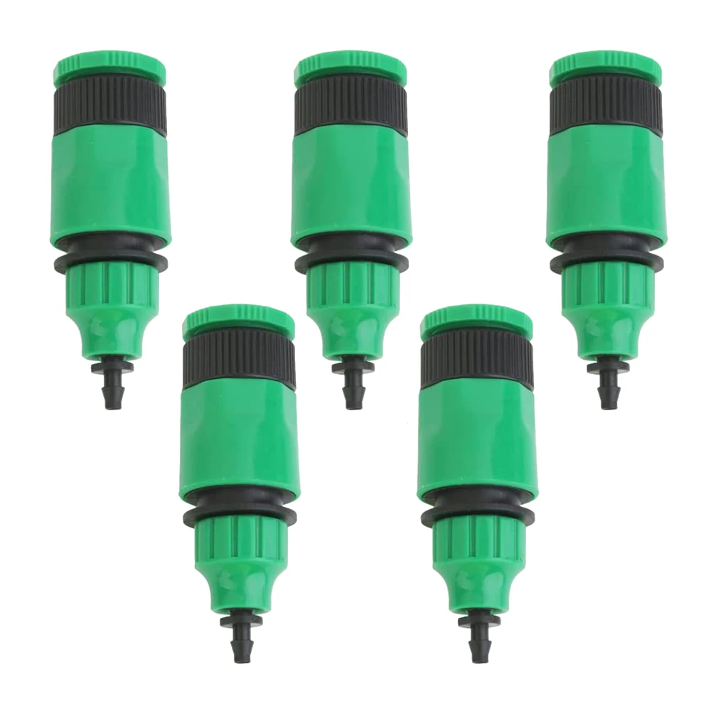 10Pcs 4/7Mm 8/11Mm Hose Barbed Hose Quick Connectors Garden Wate Irrigation Drip Irrigation Coupling Connecting Tool