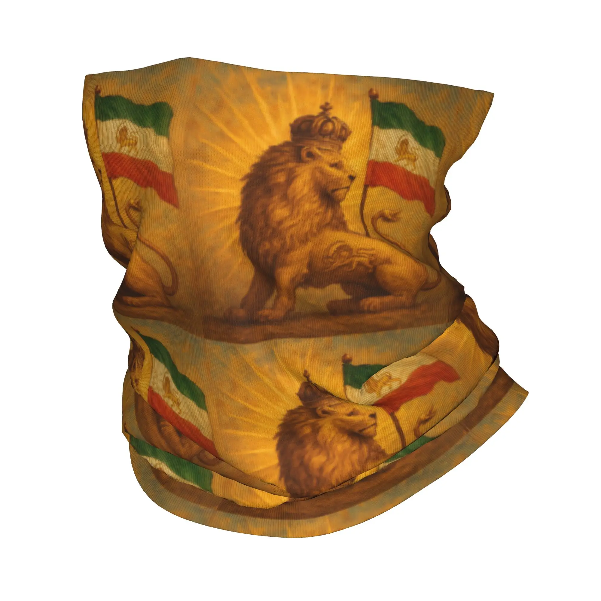 

Балаклава с флагом Ирана, эмблемой Персии, солнцем и львом, летняя маска для бега, путешествий, защиты от солнца, велосипедная маска, защита шеи, тактическая маска