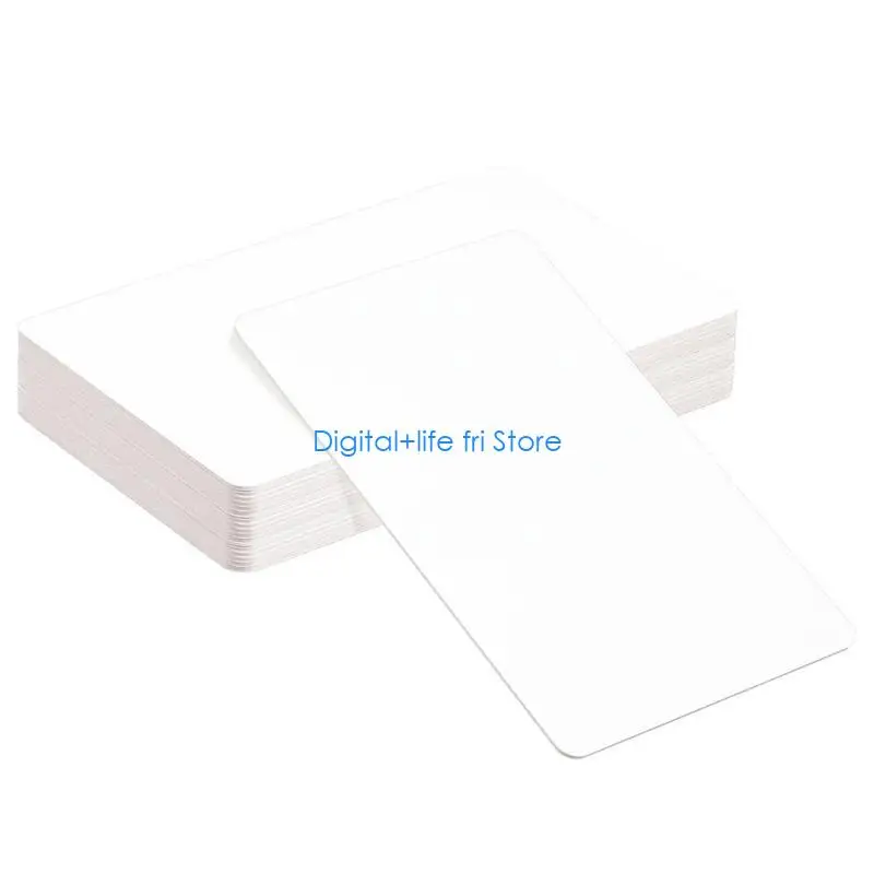 

E06D 50pcs/100pcs NTAG215 Blank Cards Work with TagMo for Android Devices & All Smartphones NFC-Enabled