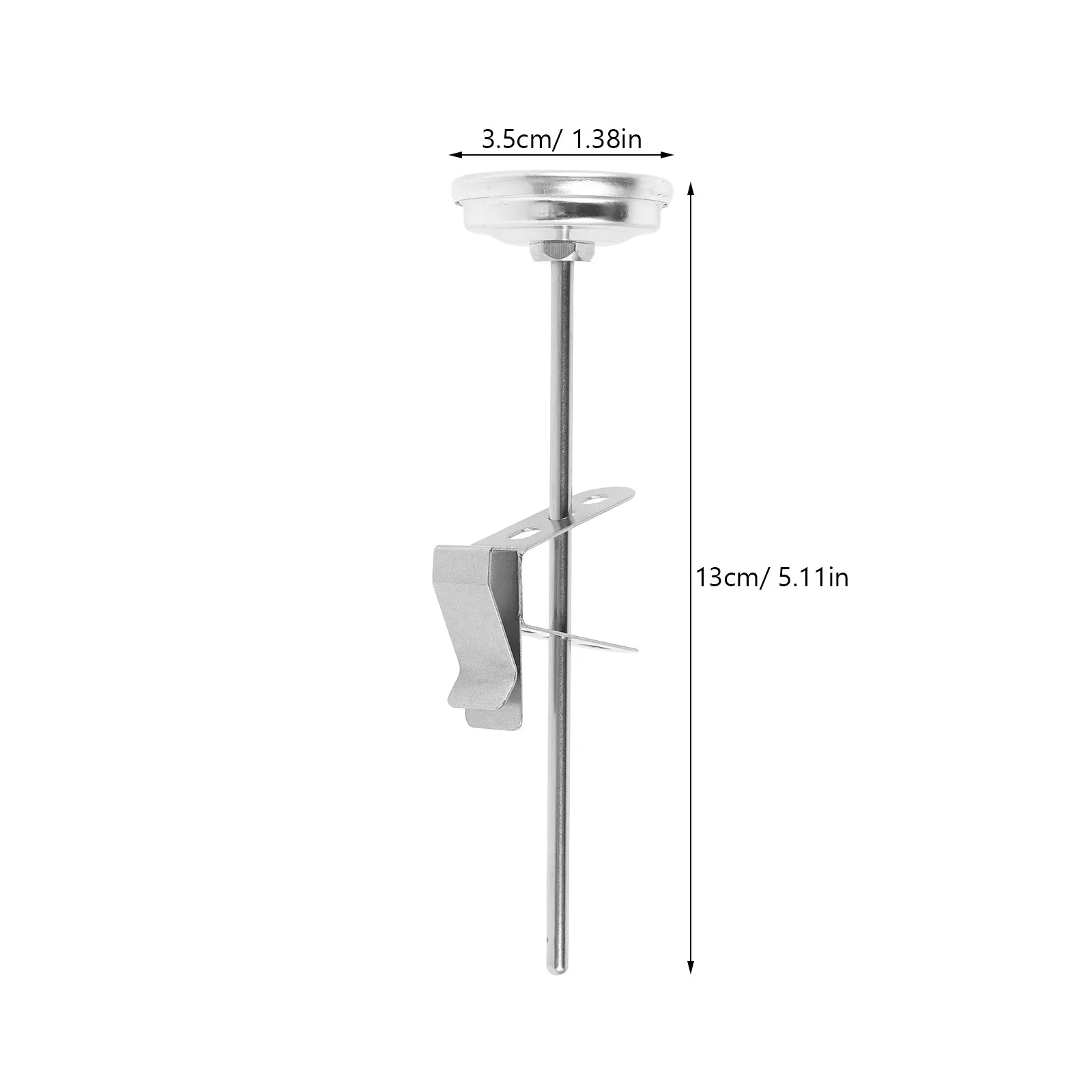 Stainless Steel Meat Thermometer Pointer Scale Fast Accurate Food Temperature Measurement for Beef Cooking Steak Bbq Kitchen