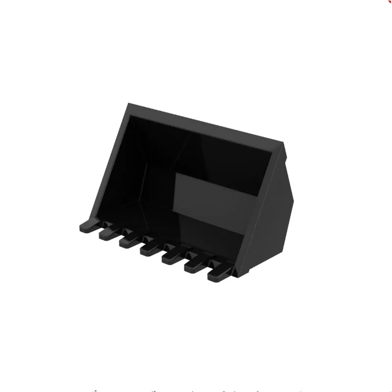 30394 21709 Domestic Science and Technology Education Building Blocks Seven-Tooth Excavator Tipping Bucket