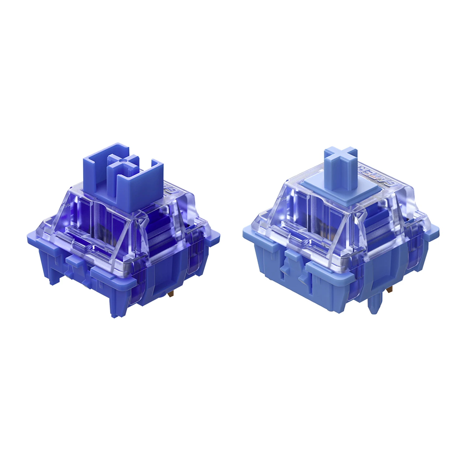 GATERON CJ Switch Linear 45g 3 Pin 50g 5Pin Purple Switch POM Material For Mechanical Keyboard