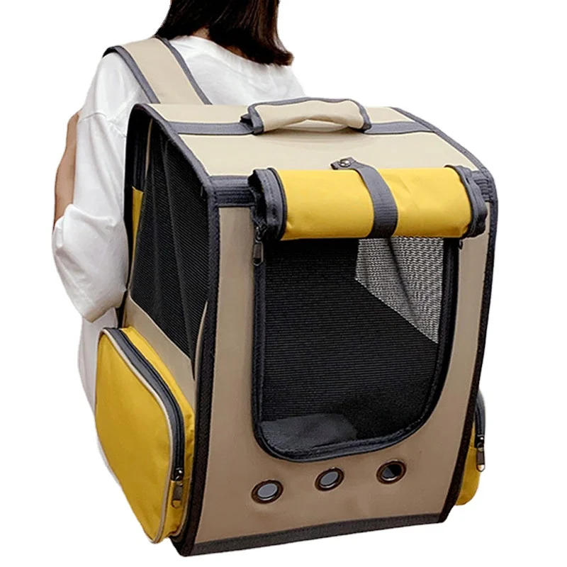 Pet Backpack for Cat Window Transport Carrying Bag Breathable Travel Bag Dog Backpack Astronaut Space Capsule Cat Accessories