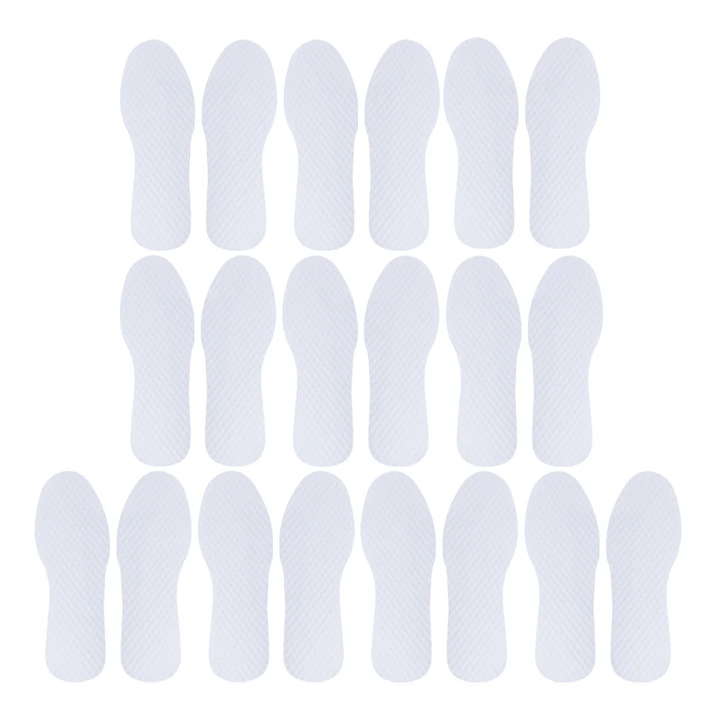 

10Pairs Wood Pulp Shoe Insoles Breathable Sports Inserts Comfortable Shock Absorption Basketball Shoe Pads Support Sneakers