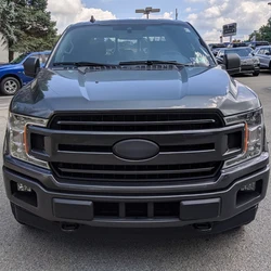 SAIQINGSP XLT Style Front Grill for Ford F-150 F150 2018 2019 2020 Racing Grilles Upper Replacement Grilles Magnetic Metallic