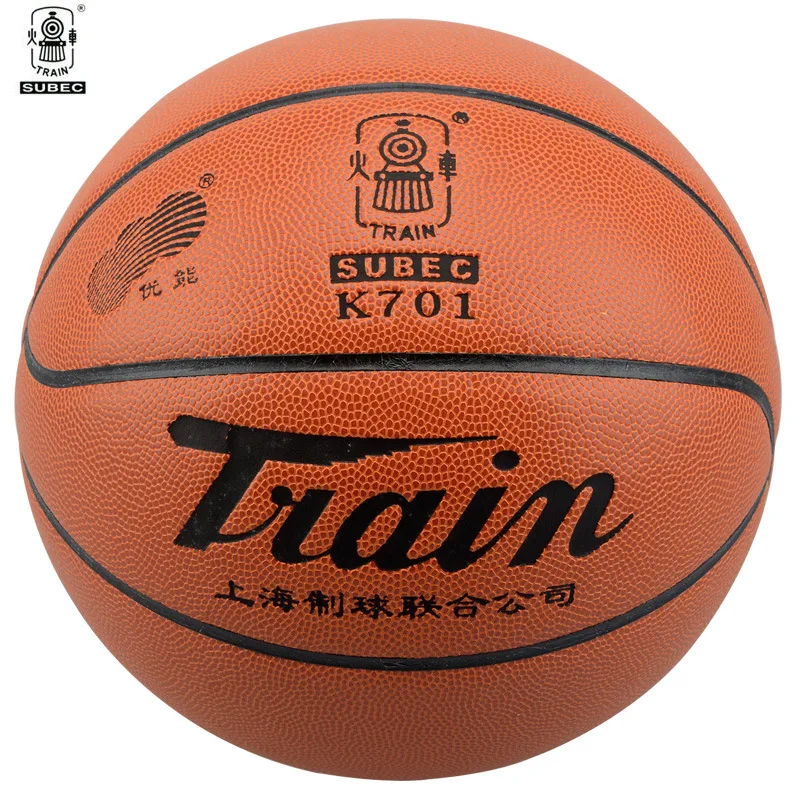 Locomotive Basketball Authentic Outdoor Durable Cowhide Genuine Leather Feel Youth Adult Size 6 Women