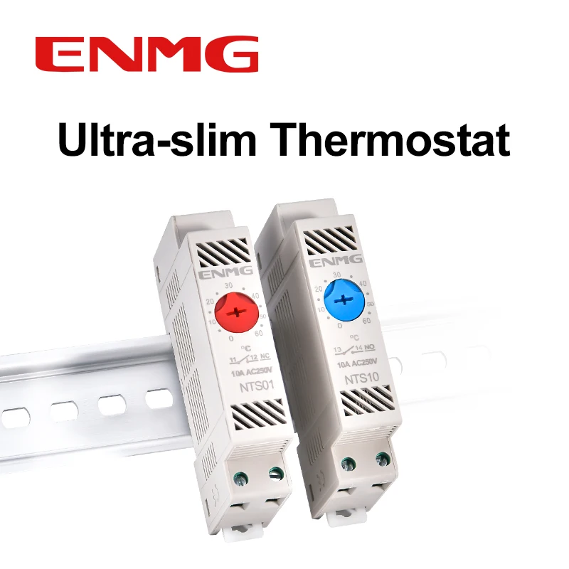 ENMG Industrial cabinet climate environment 0°-60° controller NTS01/10 thermostat switch mechanical automatic thermostat control