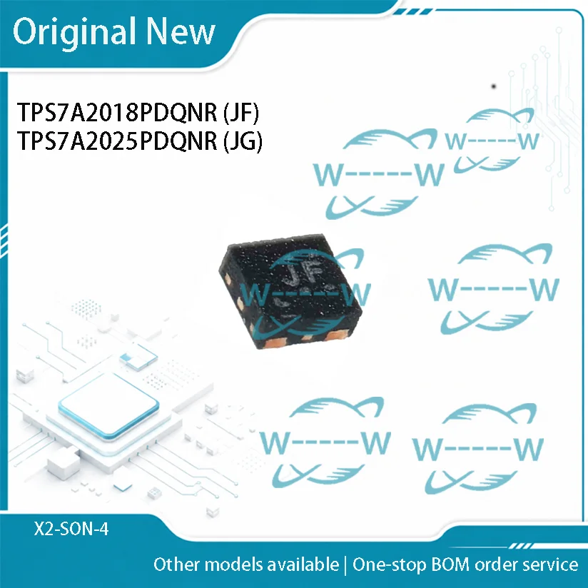 10-50PCS)new TPS7A2018PDQNR JF TPS7A2025PDQNR JG TPS7A2018P TPS7A2025P X2-SON-4 IC CHIP