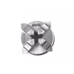 Sanou K02-50 Lathe Chuck four Jaw,M14*1 for K02-50 Mini DIY Metal Wood Lathe Tools Connecting rod