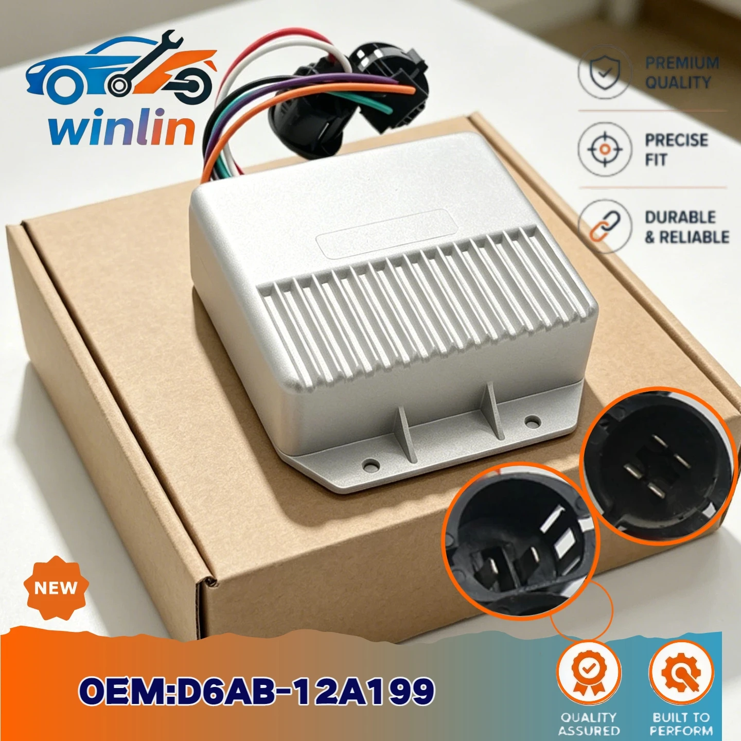 Auto Engine Ignition Coil Control Module D6AB-12A199 Car Parts Fit Ford Lincoln Mercury Mustang F100 Ranger Thunderbird