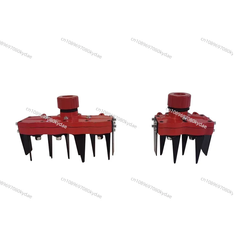 4 Blade 2 Blade Tooth M2 Universal Head Gardening Tool Mini Tiller Soil Broken Attachment Brush Cutter Grass Trimmer