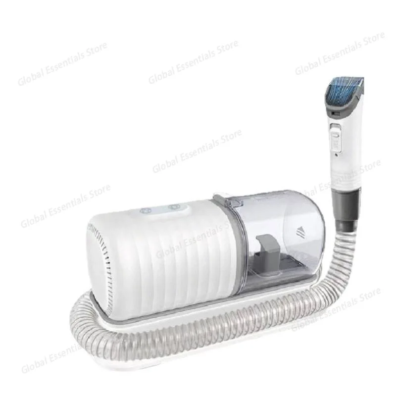 Pet Shavers Grooming Kit & Vacuum Suction 99% Pet Hair Professional Clippers with 6 Sizes Guide Combs Long or Short Hair Cat Dog