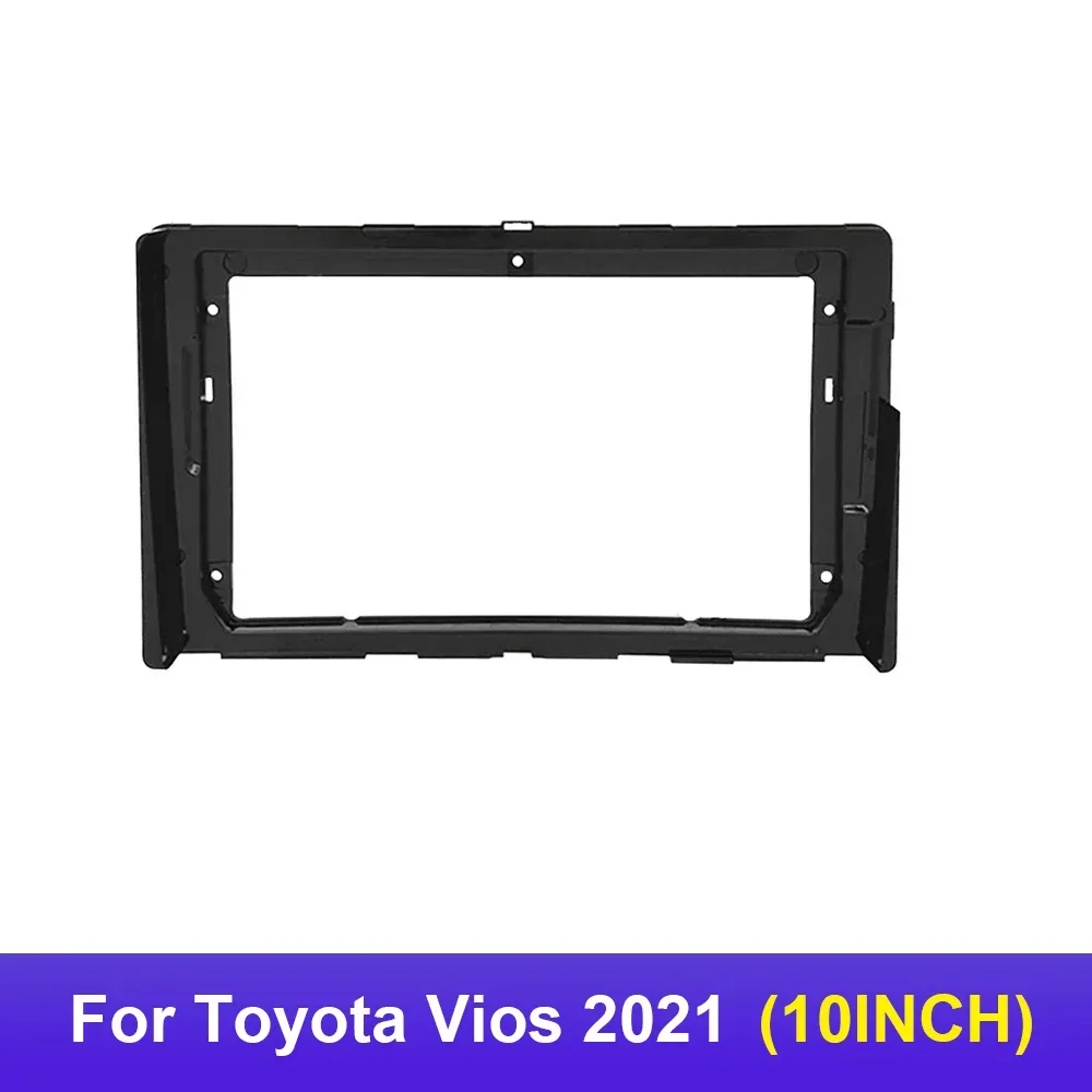 

Автомобильный радиоприемник для TOYOTA VIOS 2021 (9 дюймов, LHD, UV черный), облицовка Android GPS MP5 стерео плеер, 2 Din, головное устройство, панель приборной панели, рамка Inst