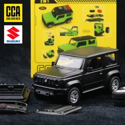 CCA 1:32 Suzuki Jimny SUV Modified Vehicle Assembly car DIY Alloy Car Model Diecast Metal Toy Vehicle Collection Kids Toy Gift