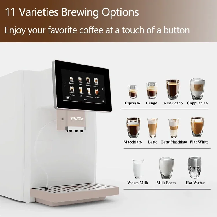 Automatic Coffee hine With High Quality Grinder Professional Expresso Commercial