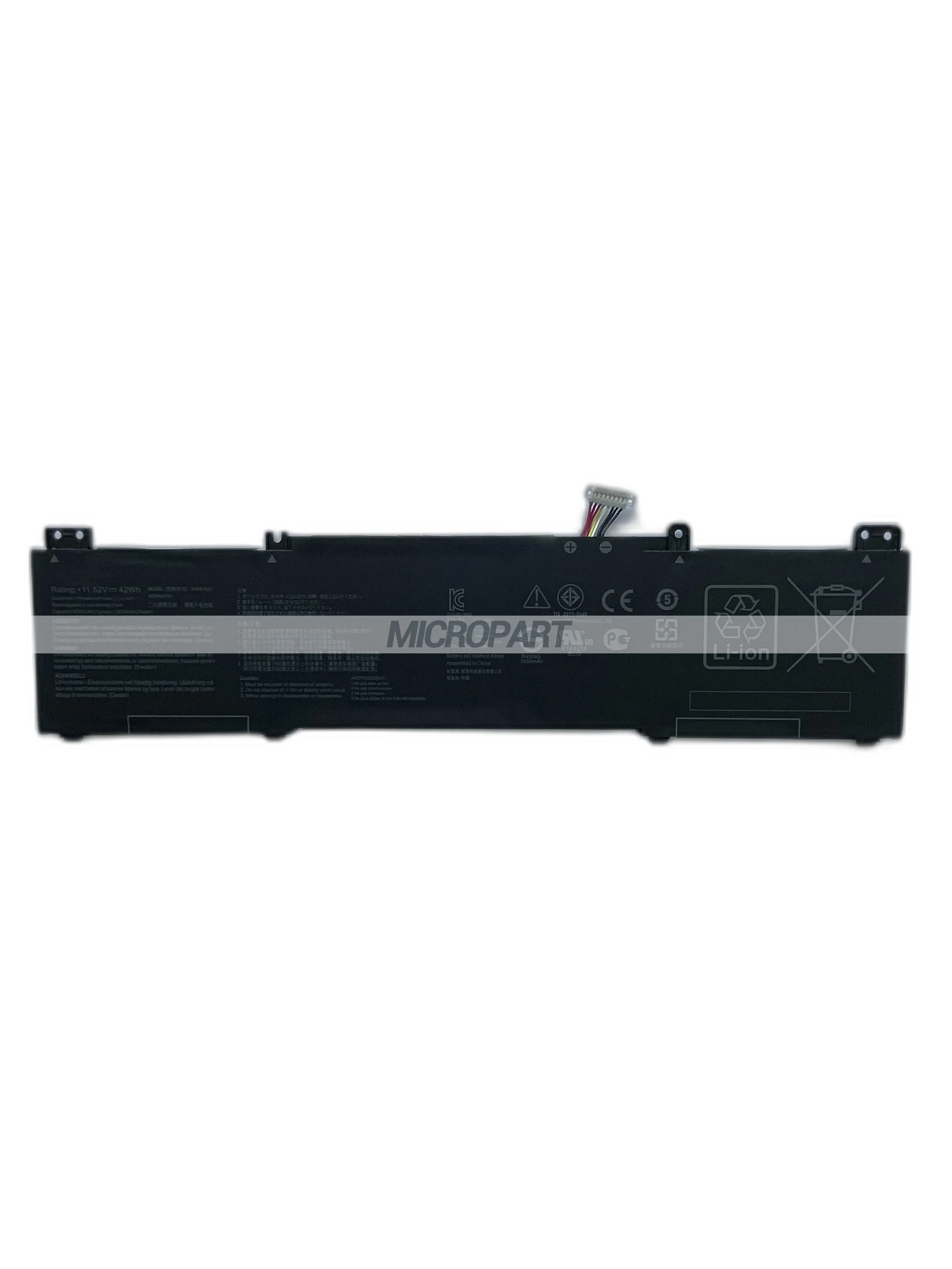 Imagem -02 - Bateria Substituição para Asus Zenbook Flip 14 B31n1822 Um462da Ux462da Computadores Portáteis Bateria de Longa Duração 42wh