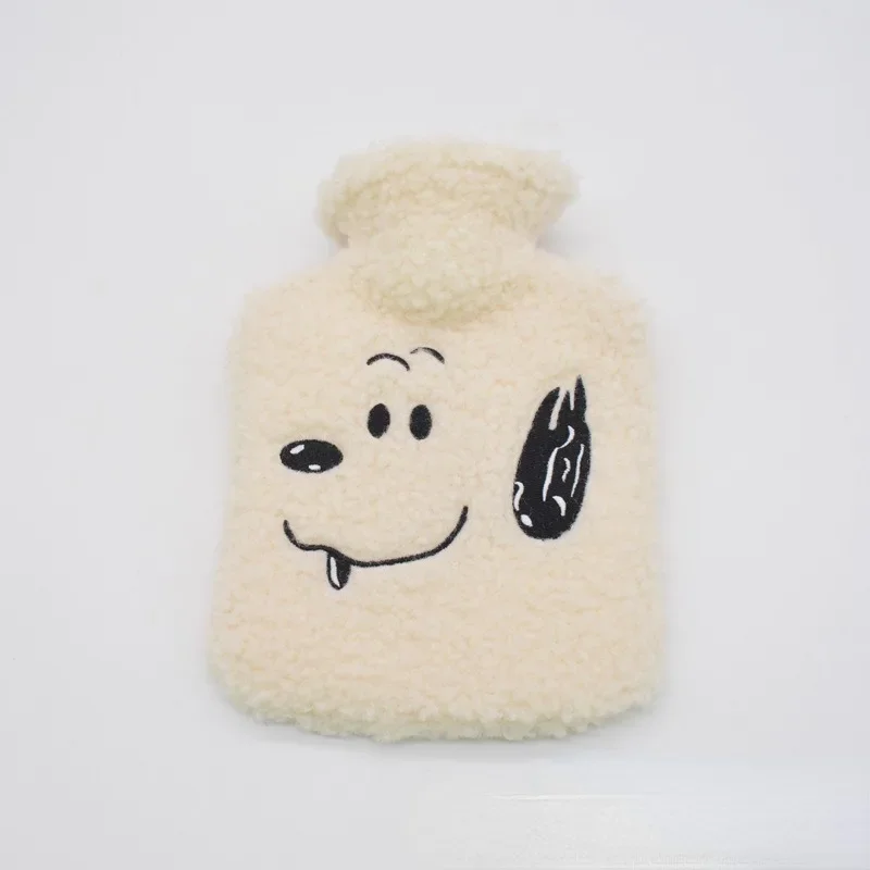 Snoopy Hot Water Bag Plush Kawaii Anime Cute Creativity Women Portable Safe Heat Cold Large Warmer Kids Hot Water Bottle Bags