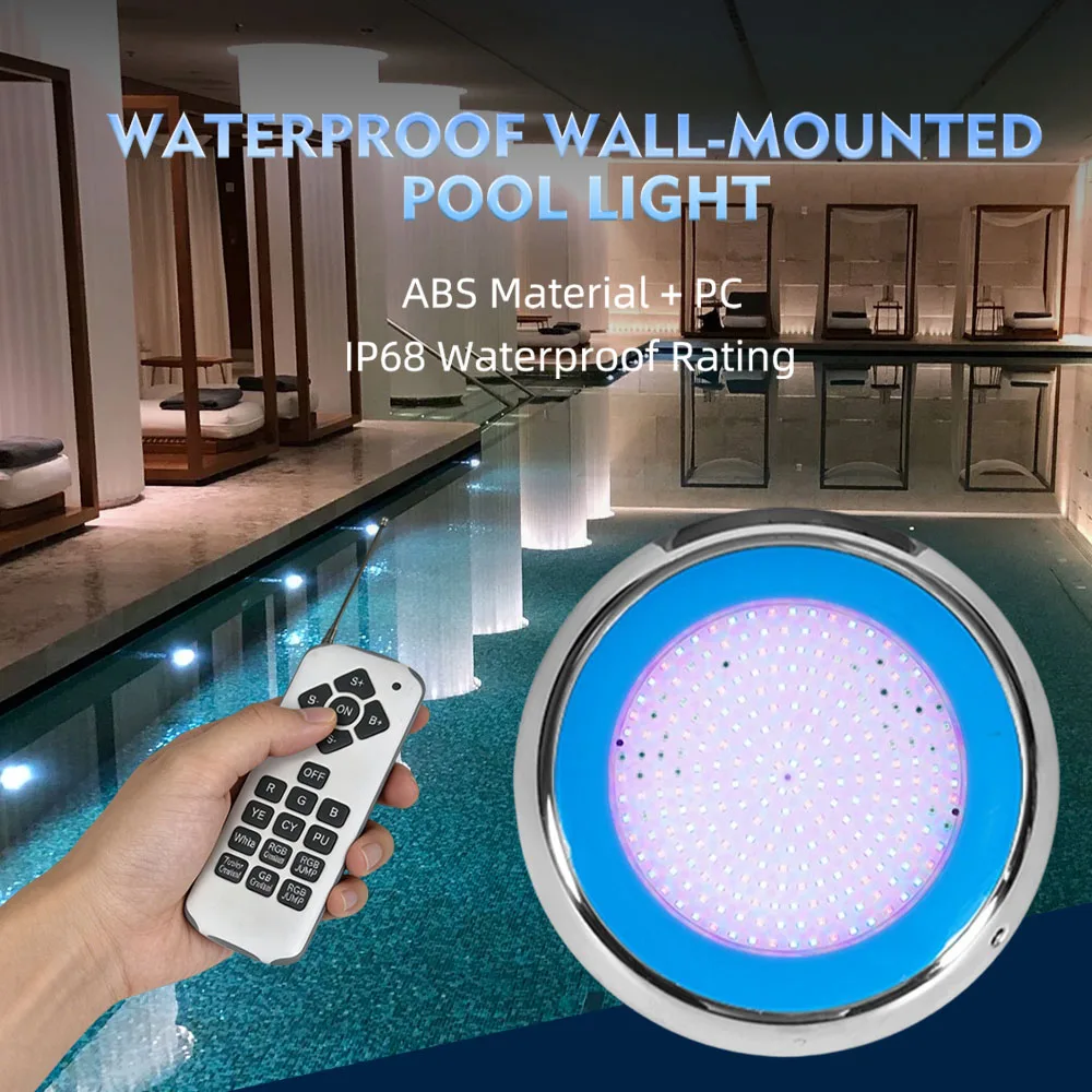 Waterproof RGB LED Pool Light, Energy-Efficient & Durable Underwater Lighting