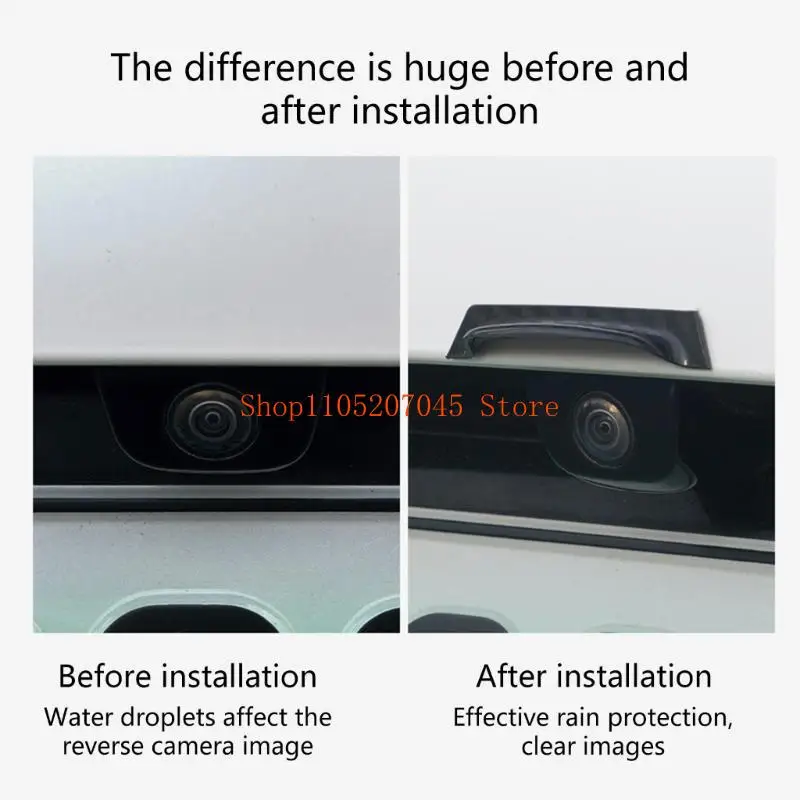 37cd Shock Absorption Auto Camera Rain Cover Anti Fog Protector 360 Degree Visibility Rain