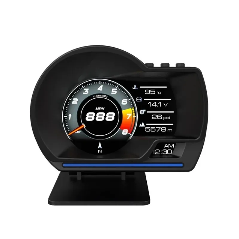 HUD head-up display obd high definition liquid crystal instrument gps dual mode system 3.5 inch A500 Simplified