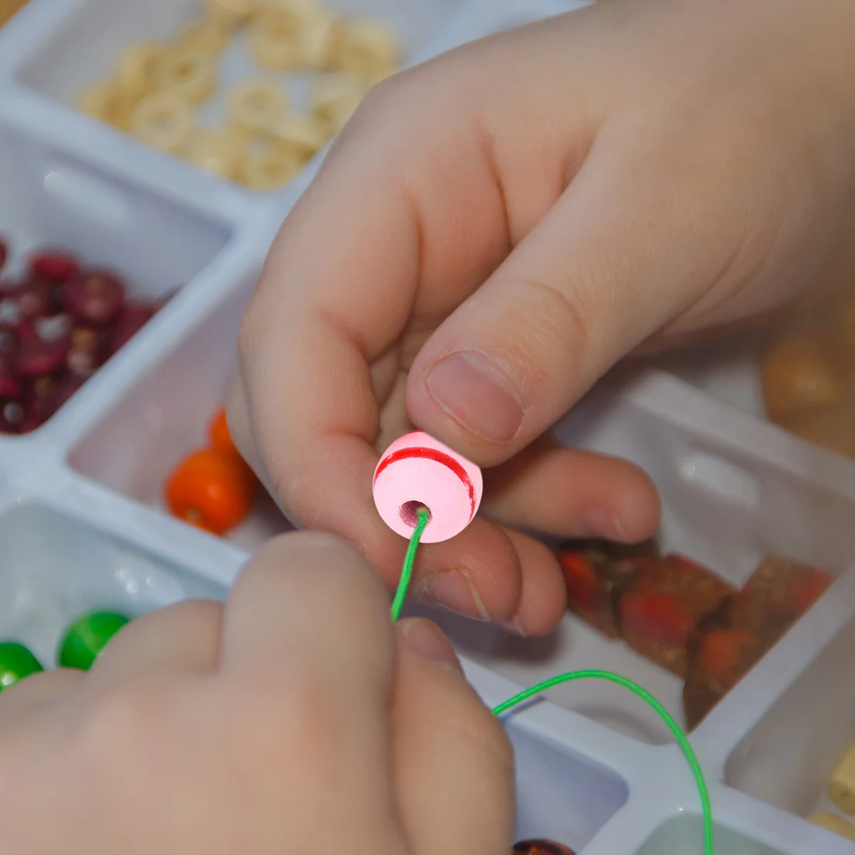 Crafts Children Toys DIY Handmade Adornment Setting Children's Bauble Cloth Decor