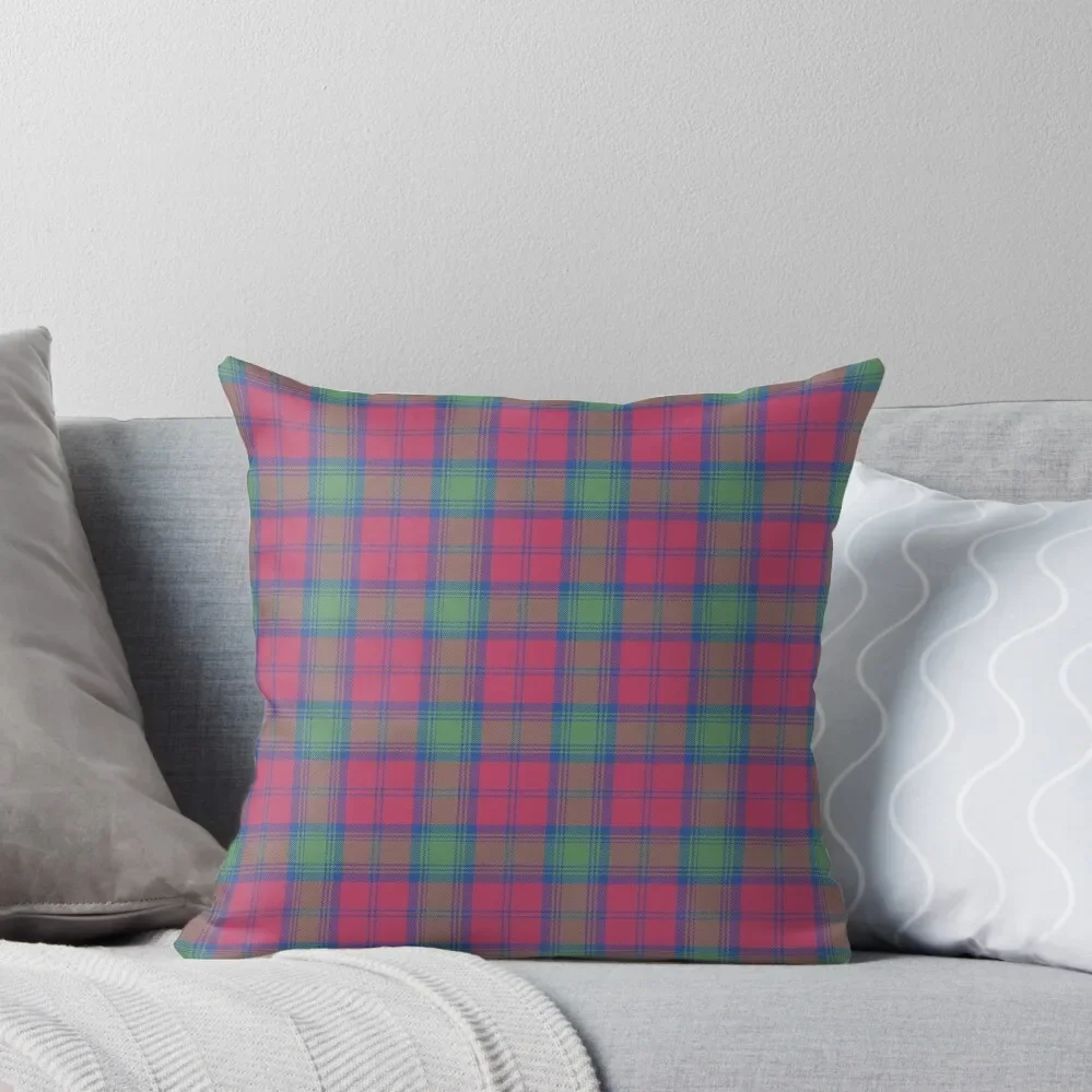 Lindsay Ancient Tartan Throw Pillow Christmas Pillows Plaid Sofa pillow