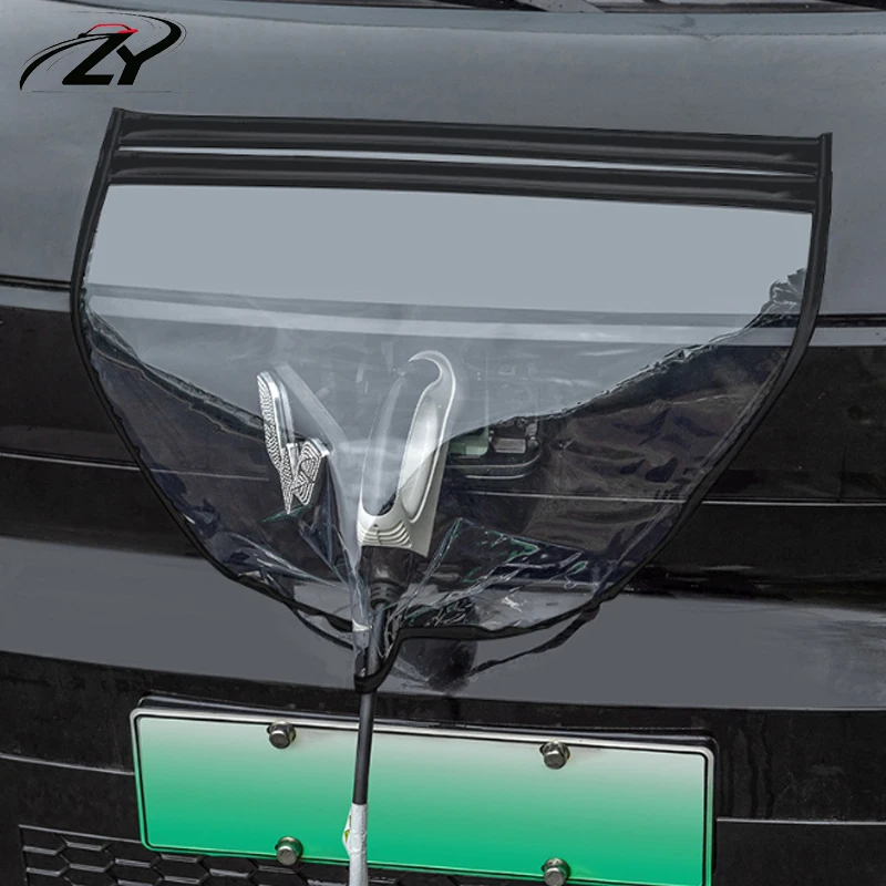 4 Magnetic Strips EV Charging Port Rain Cover Magnet Waterproof Outdoor Protector for Voyah Free Dreamer Courage Passion