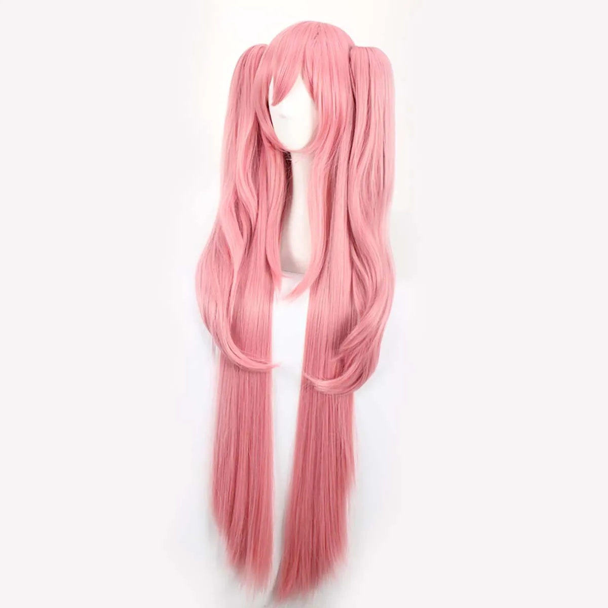 Anime Cosplay Kawaii Krul Tepes Seraph Of The End Pink Long Curly Hair Wig