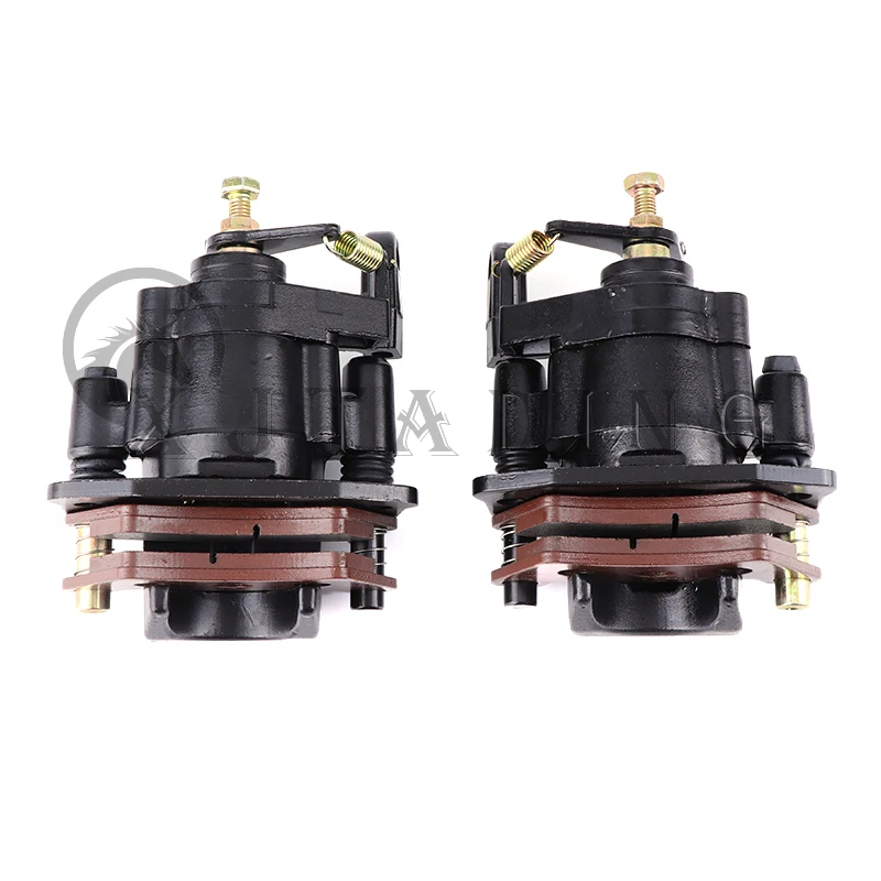 ATV 후면 유압 브레이크 캘리퍼 패드 포함, 300cc 400cc 고 카트 XT1100, 650 버기, DAZON, KINROAD 1100CC 쿼드 바이크 부품, 1 쌍