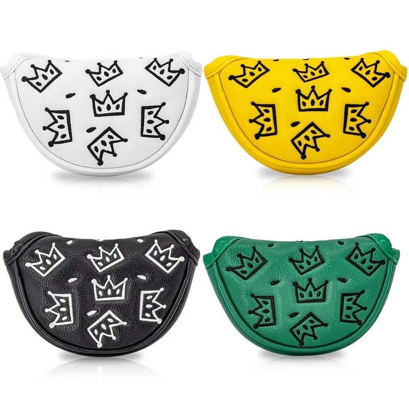 Embroidery Design - 1pc Cheese Crown Design Golf Putter