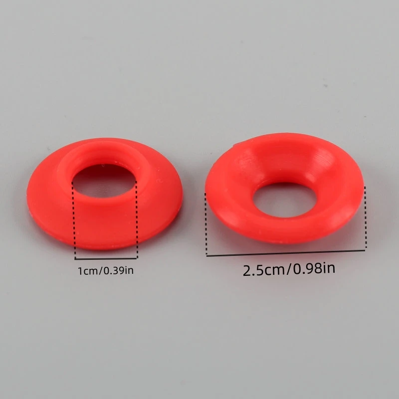 25Pcs Red Silicone Grolsch Gaskets Washers Backs for Swing Flip Top Bottle Home Brew Beer Bottle Seals Bar Accesories