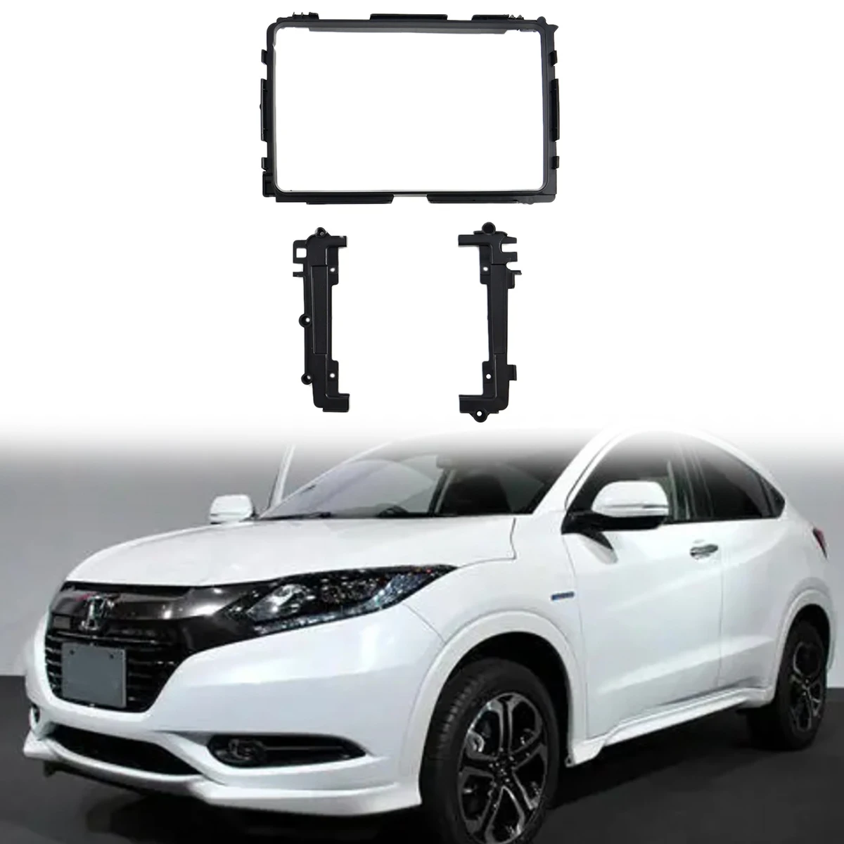 9 Inch 2 Din Car Frame Fascias Stereo Radio Panel For Honda VEZEL HR-V XR-V 2014