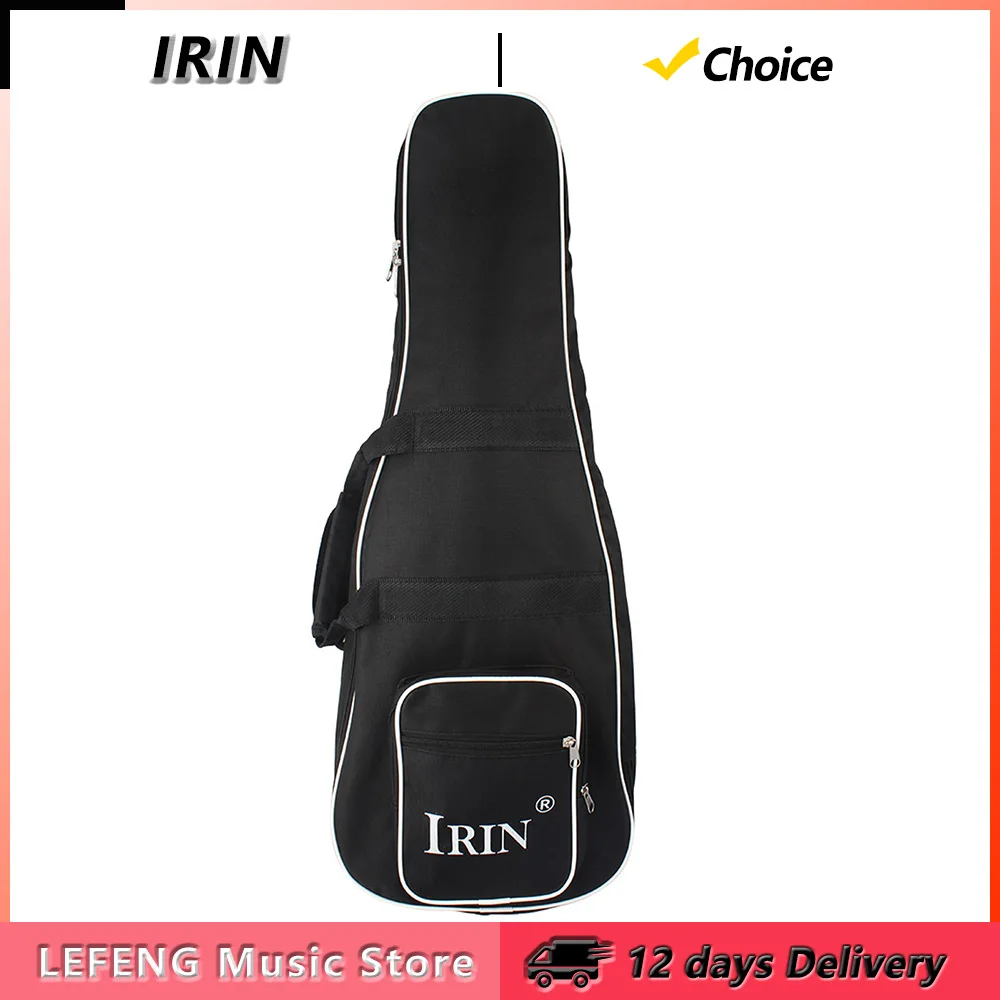 Bolsa para Mandolim IRIN de 8 Cordas, Impermeável, em Tecido Oxford, Estojo para Mandolim/Guitarra, Mochila, Bolsa de Mão, Peças e Acessórios para Mandolim/Guitarra