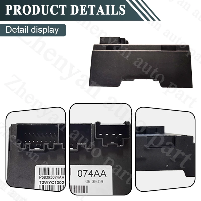 Zhenyan Hot Cars Transfer Case Control Module for DODGE DURANGO 2014~2015 for JEEP GRAND CHEROKEE 2014~2015 68395074AA 5150732AE