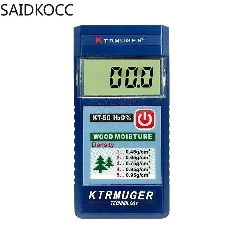 

Inductive KT-50 wood moisture meter Moisture content quick tester KT-50B log and board Hygrometer Electromagnetic wave sensor