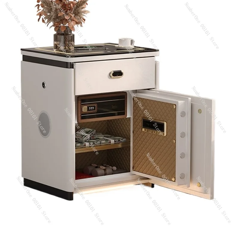 Smart Safe Fingerprint Password Safe Box Large Capacity Hidden Security Safe Home Storage Device