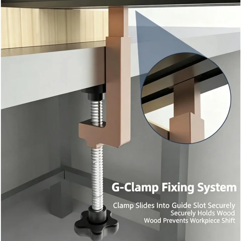 50/66# Fence for Circular Saw Router Inverted Multi‑Track Support Push Stick Fixed Auxiliary Slide Table DIY Woodworking Tool