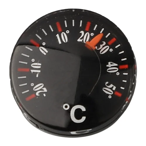 가정용 미니 고정밀 온도계, 투명 체중계 원형 온도계