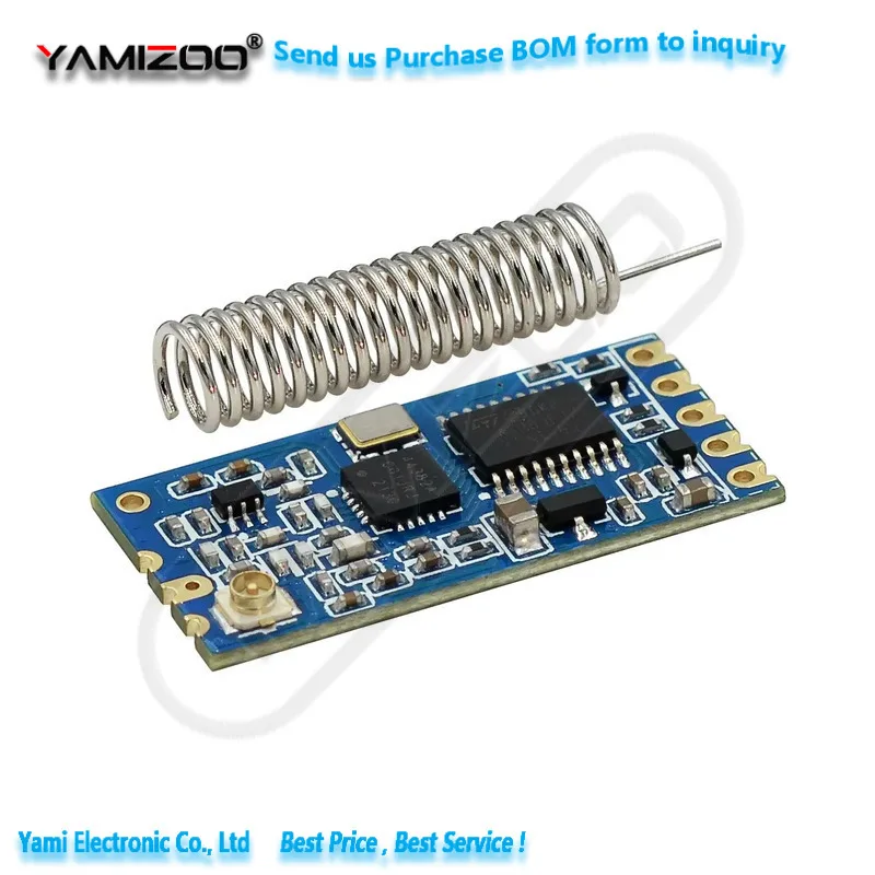 HC-12 SI4438/4463 SI4463 433Mhz Drahtloses Serielles Portmodul 1000m – Detail 2