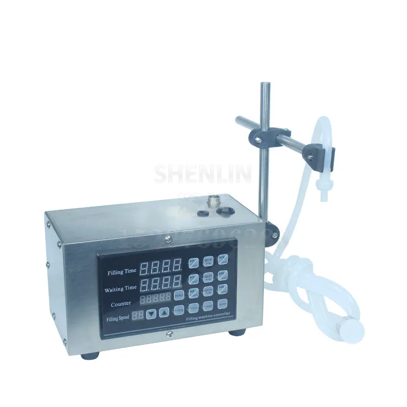 Máquina de enchimento de GFK280-Mini digitas para o enchimento bonde 110v/220v 3-3500ml do material líquido que engarrafa o equipamento shenlin