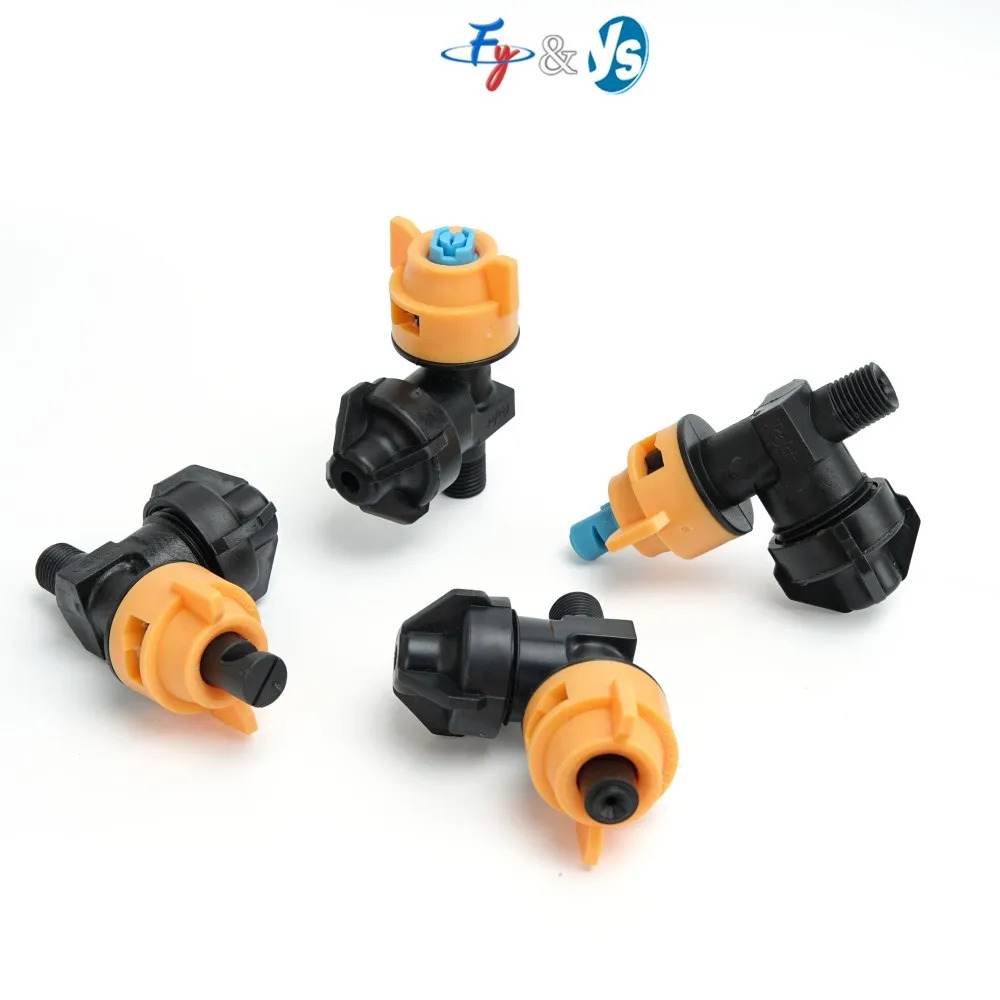 PP Drip-proof Livestock Farm Spray Adjustable Water Spray Nozzle Cow Dairy Farm Spray Dry Fog Humidifier System Cleaning Nozzle