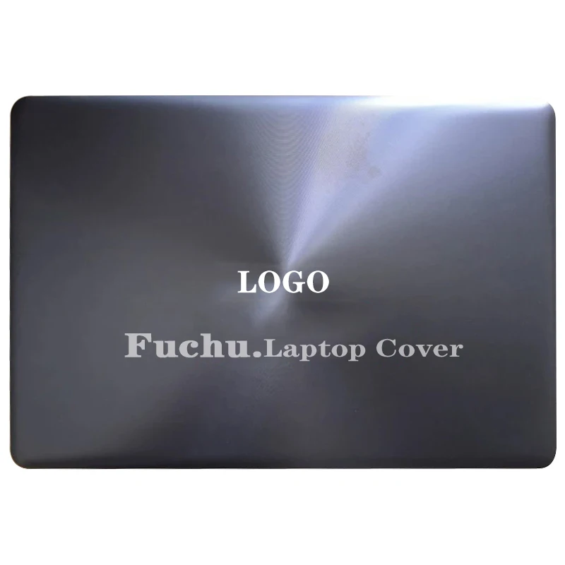 Imagem -02 - Capa Traseira Lcd sem Toque e Dobradiças para Asus Dourado Cinza Azul Capa para Laptop para Vivobook X411 X411u uf un ua Notebook Novo